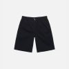 STÜSSY CHINO WORK SHORT BLACK SHORTS