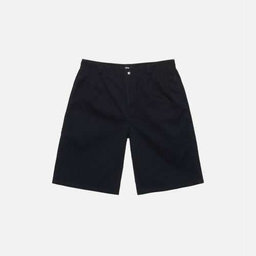 STÜSSY CHINO WORK SHORT BLACK SHORTS