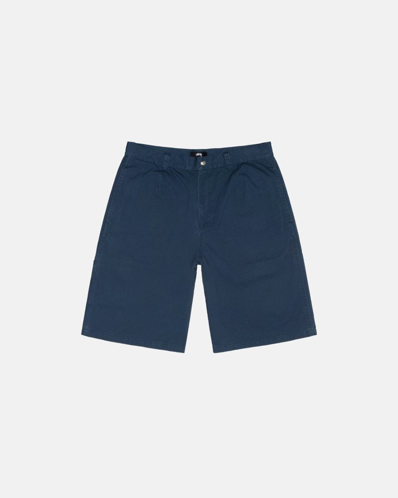 STÜSSY CHINO WORK SHORT NAVY SHORTS