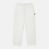 STÜSSY BEACH PANT BRUSHED COTTON BONE PANTS | hero:main:collection:new-arrivals,pants,all,bottoms