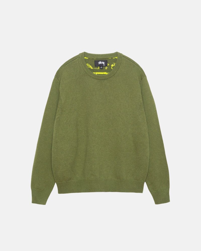 LAGUNA ICON SWEATER DARK GREEN SWEATER