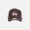 STÜSSY NEW ERA 9TWENTY BASIC TRUCKER BROWN HEADWEAR