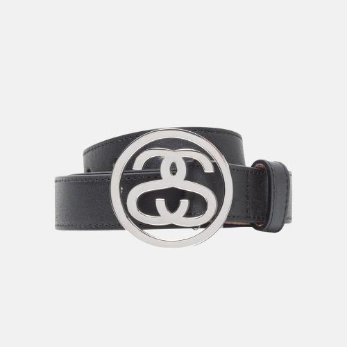 STÜSSY SS-LINK BUCKLE BELT BLACK ACCESSORY