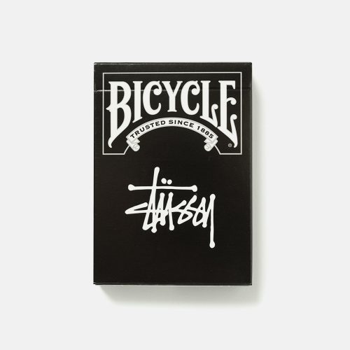 STÜSSY PLAYING CARDS BLACK ACCESSORY