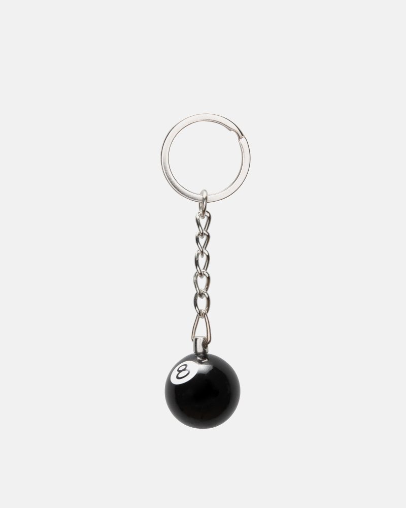 8 BALL KEYCHAIN BLACK ACCESSORY