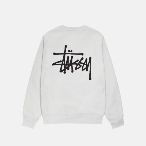 STÜSSY BASIC STÜSSY CREW FOG SWEATS