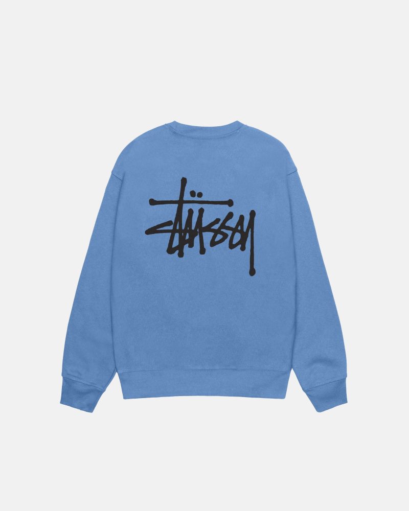 BASIC STÜSSY CREW PACIFIC SWEATS