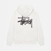 BASIC STÜSSY HOODIE PIGMENT DYED NATURAL SWEATS