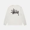 BASIC STÜSSY LS TEE PIGMENT DYED NATURAL LONGSLEEVE