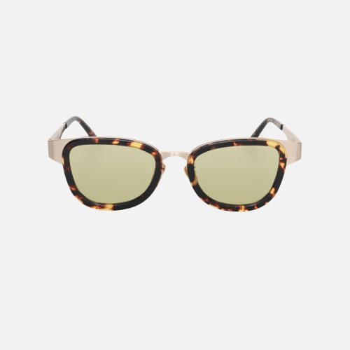 Gold/Tortoise/Green Lens