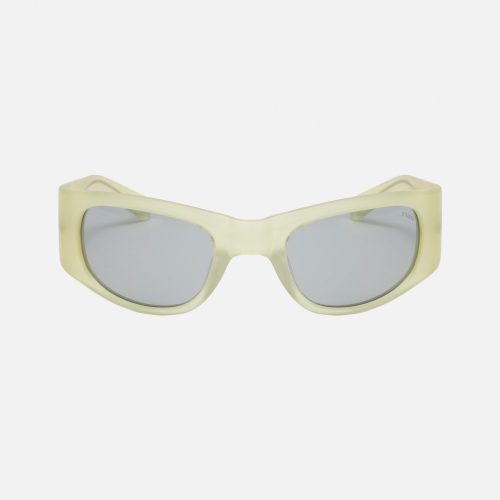 Stüssy Rene Sunglasses Matte Yellow / Light Grey Lens Eyewear