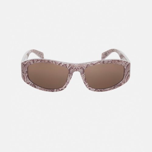 Stüssy Landon Sunglasses Snake Skin / Brown Lens Eyewear